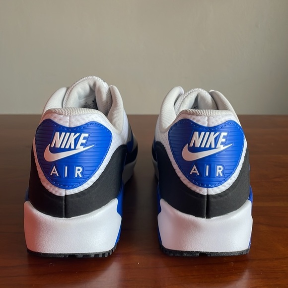 Men’s Nike Air Max Golf White Blue Sneakers Comfort DX5999-141 Size 10.5 - Picture 6 of 6